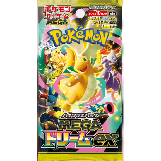 Pokémon Mega Dream Booster Box - JAPAN - produkt kolekcjonerski